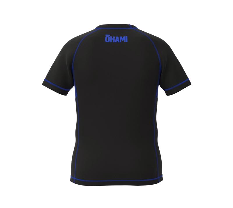 Okami Kids GRAPPLINO RASHGUARD - BLACK/BLUE